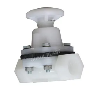 PP Diaphragm Screwed End Valve