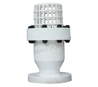 PP Foot Valve Flange End