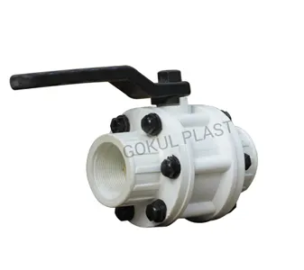 PP Screwed End Ball Valve